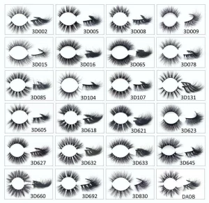 Private Label Top 3D Mink Eyelashes