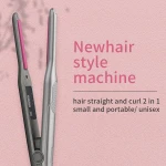 Custom Professional Mini Steam Private Label Hair Tools Curling Ceramic Flat Iron permanent Hair Straightener