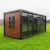 Import High Quality Modular Design Flat Pack Shipping Container Shop Office Workshop Villa Outdoor Prefab Container House from China