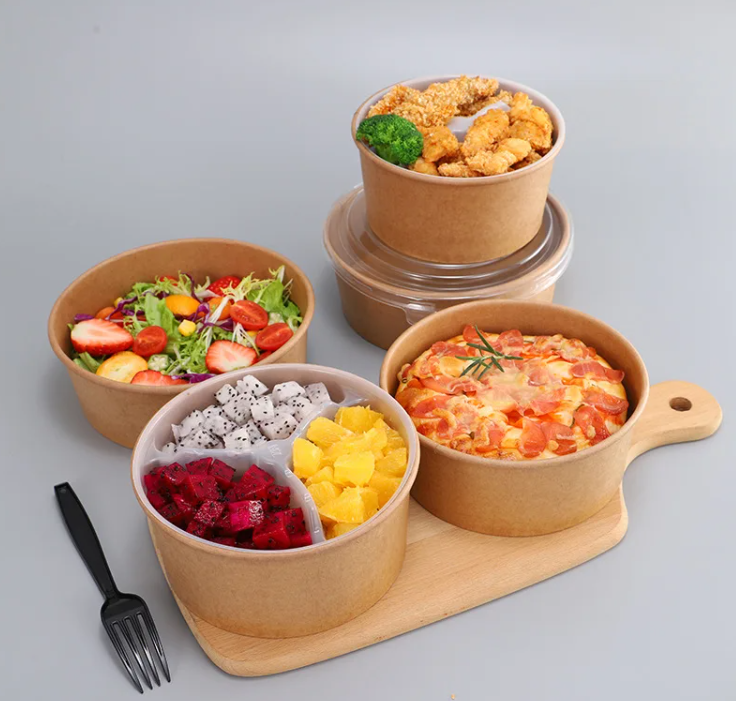 Buy Disposable Takeaway Food Packaging Paper Bowl from Xiamen Soonn ...