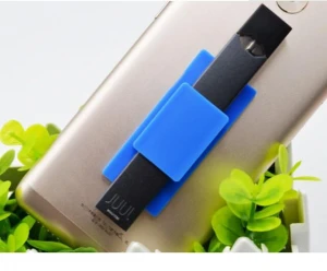 Silicone holder for JUUL stick at cellphone case