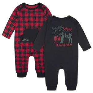 Time is Money Baby Clothing Manufacture Fast Delivery  Baby Romper Design Logo Custom Baby Pajamas
