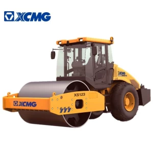 XCMG official brand new XS123 compactor machine road construction vibratory road roller price for sale