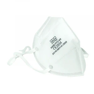 5 Ply Protective High Filtration Disposable Civilian Flat Fold FFP2 Anti Dust Face Masks