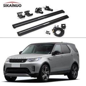 Electric deployable side steps power running board retractable footrest for Land Rover Discovery 4/5