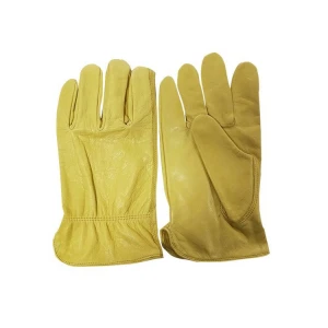 Hot sale work leather gloves for safety protection