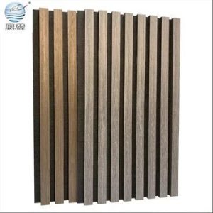 best price akupanel wooden slat acoustic panels soundproofing materials eco protection for office catering