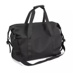fashion tote duffel bags with shoulder strap waterproof black women weekender travel bag