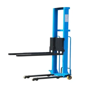 Electric Self Loading Cargo Manual Forklift Electric Lift Truck Portable Stacker Pallet Handling Lifting