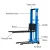 Import Electric Self Loading Cargo Manual Forklift Electric Lift Truck Portable Stacker Pallet Handling Lifting from China