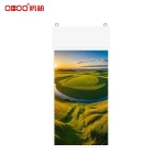 32 inch suspension LCD dual screen advertising machine
