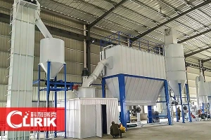 Feldspar powder processing plant