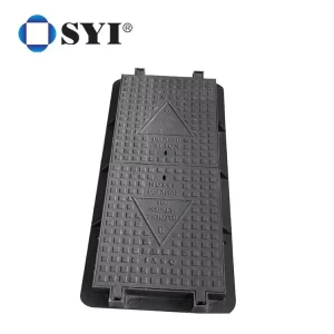Customized Square Trench Waterproof Electrical Manhole Drain Cover For Car Traffic Street Road