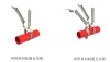 Single-pipe, single-directional, two-way seismic support and hanger