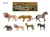 Import Small Miniature Toys Collectible Plastic Wild Animals Zoo Figurine for Vending Machines from China