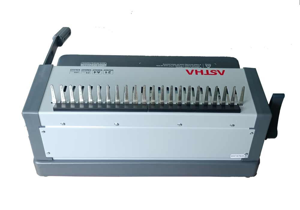 Buy Astha 2088c Comb Spiral Binding Machine from ASTHA, Hong Kong