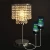 Import Touch Control Crystal Table Lamp with Dual USB Charging Ports, 3-Way Dimmable Bedside Touch Lamp from China