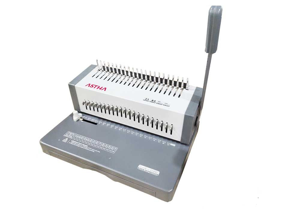 Buy Astha 2088c Comb Spiral Binding Machine from ASTHA, Hong Kong
