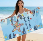 Sand Free Microfiber Beach Towels Wholesale / laurey microfiber towels supplier