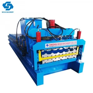 Qtiles and IBR Sheet Double Layer Roofing Roll Forming Machine from Nexus Machinery