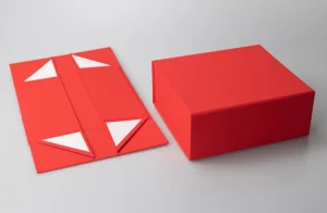 Manufacturer custom logo large flip folding box gift box packaging
