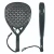 Import Beach Paddle Racket 18k Carbon Fiber Plate Type from China