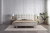 Import Modern light luxury master bed white soft bed comfortable bedroom bed from China