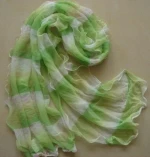 New Summer Spring Dyed Polyester Scarf/Stoles/Bands