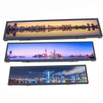Long Strip Stretched LCD Display Ultra Thin Shelf Display Board
