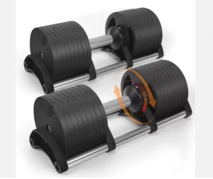 China Factory Price Gym Fitness Equipment Adjustable Dumbbell Set