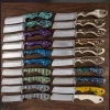 Hand made cowboy skinner knife farrier Rasp steel
