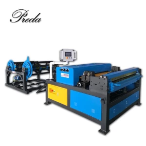 Preda auto duct line 3 with sheet folding functions HVAC duct production line
