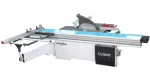 Industrial Panel Saw with Adjustable Cutting Depth and Safety Features