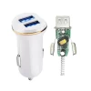 Tiensun Fast Dual Port Car Charger for Mobile Phone iPad