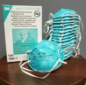3M 1860 N95 Particulate Respirator & Surgical Face Masks