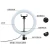 Import 10 inch LED Ring Light Dimmable Ringlight 3200K-5600K Photography makeup Ring Light Lamp from China