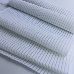 10 inch White Breathable Nylon Spandex Latex Free Stretch Fabric for Medical Rehab