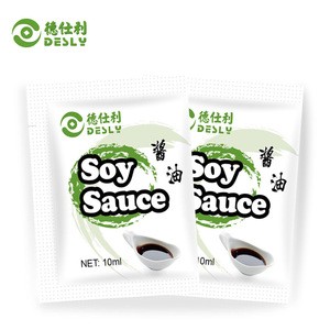 10 ml Desly Sachet Soy Sauce for Gourmet Cuisine Food Wholesale OEM with Factory Price