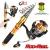 Import 100% 1.8m carbon fiber fishing rods with spinning fishing reel from China