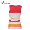 100% polyester All over striping tennis wear