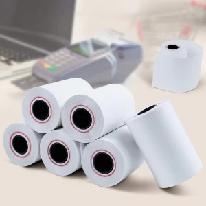 100 Rolls Thermal Paper 2 1/4 x 70 Credit Card Thermal Paper Rolls BPA Free White Thermal Paper Roll