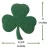 Import 100% Wool Felt Shamrocks with Self Stick Backing Adhesive Backing for crafting supplies and school 3 inch height from USA