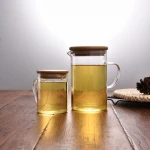 1000Ml 1200Ml Best Seller Water Glass And Pitcher With Handle