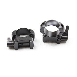 1002WM Steel bracket ring  mount Diameter In 25.4mm Quick Release  Picatinny  Rifle Sight Tactical Scope mount rings