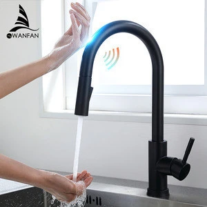 1005R pull out stain steel smart tap Water Filter Tap smart kitchen faucet,touch sensor faucet automatic Kitchen Faucet