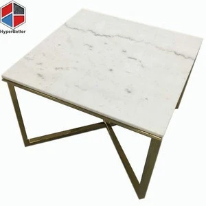 100cm rectangle modern marble top console table
