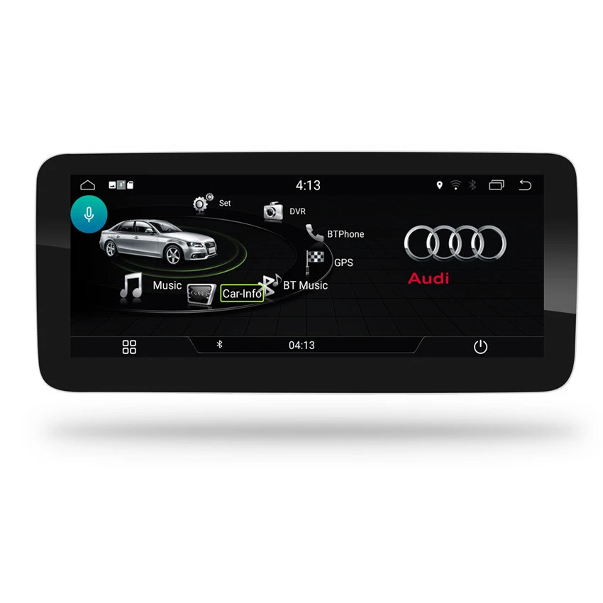 10.25 inch car audio android 10 for Audi Q5 2009-auto radio stereo system with gps wifi