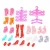 Import 106PCS Puzzle girl boy play house toy Doll Accessories Children House Toys BABY CLOTH Dress Clothes For Barbie Doll from China