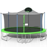 10FT 12FT 14FT 16FT Jumping Trampoline Outdoor Adults Kids Exercise Fitness Trampoline