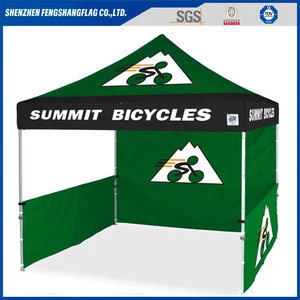 10x10 aluminum frame folding canopy tent printed trade show tent for sale